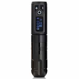 Motor sin núcleo Pantalla LED digital Batería Pluma inalámbrica <span class=keywords><strong>Ambition</strong></span> <span class=keywords><strong>Soldier</strong></span> Máquina de tatuaje rotativa para tatuador profesional - Product Image 3