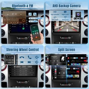 Radio para Auto con Pantalla Táctil IPS de 9 Pulgadas, Carplay, Estéreo, GPS, FM, Bluetooth, 2 DIN, Wifi, <span class=keywords><strong>Reproductor</strong></span> de Android para Ford F150 - Product Image 5
