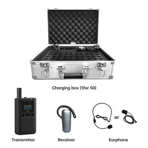 Système de guide audio 2,4 GHz, son de haute qualité, guide audio certifié CE pour les musées et les groupes touristiques - Product Image 1
