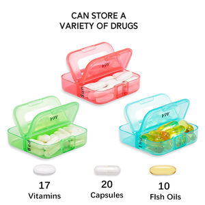 Organizador de pastillas de vitamina C, caja para pastillas, puede tomar suplemento de vitamina C cuando se va de viaje - Product Image 4