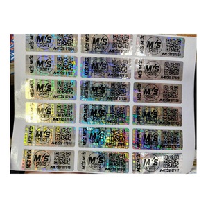 Etiquetas de Papel Adhesivo Holográfico de Alto Rendimiento, Personalizadas con Logotipo de Marca Impreso - Product Image 1