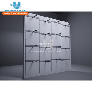 Espositore al dettaglio negozio di <span class=keywords><strong>abbigliamento</strong></span> vetrina negozio di <span class=keywords><strong>abbigliamento</strong></span> Interior Design appendiabiti scaffali da parete in vetro negozio Display <span class=keywords><strong>abbigliamento</strong></span> - Product Image 4