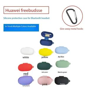 BEEFLYPOWER - Fundas Protectoras para Auriculares, Suaves y Flexibles, de Silicona, Antigolpes, para <span class=keywords><strong>Freebuds</strong></span> <span class=keywords><strong>SE</strong></span> (No para Auriculares Intrauditivos) - Product Image 2