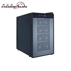 Refrigerador de <span class=keywords><strong>vino</strong></span> integrado <span class=keywords><strong>horizontal</strong></span> termoeléctrico de la serie completa de 8 botellas de 25L, mini refrigerador de <span class=keywords><strong>vino</strong></span> tinto con aprobación CE - Product Image 4