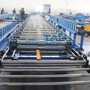 푸타이 골판지 지붕 시트 만들기 기계 아연 루핑 패널 강철 루핑 롤 성형 기계 - Product Image 3