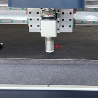 YOUHAOCNC Flach bett Automatische CNC Digital Cutter Plotter Schuhe Obere Herstellung Oszillieren der Messer Schneiden Leder Maschinen motor
