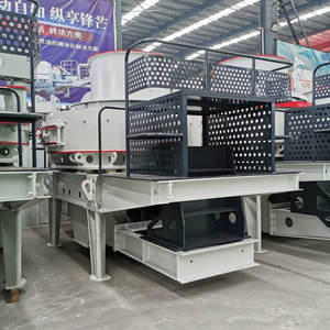 Máquina de Fabricación de Arena VSI de Alta Capacidad, Trituradora de Impacto de Eje Vertical para Roca y Piedra, Componentes Centrales del Motor de Engranajes, Precio Competitivo - Product Image 1