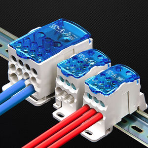 Electrical Power Ukk Din Rail Distribution <strong>Block</strong> Ukk80 Ukk125 Ukk160 Ukk200 Ukk400 Ukk500 <strong>Terminal</strong> <strong>Block</strong> - Product Image 5