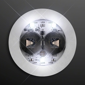 Custom Personalized LED Coaster Bottle Sticker Pad for Glass Cup for <b>Party</b> Decorations - Product Image 2