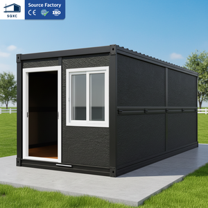 Maison conteneur pliable moderne de haute qualité à prix abordable pour hôpitaux, dortoirs temporaires pour personnel, bureaux et entrepôts - Product Image 3