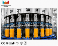 Automatische PET-fles sinaasappelsap vulmachine 200ml-2000ml fruitsap productielijn op maat gemaakt hoge precisie