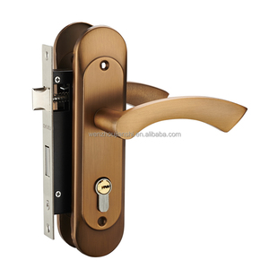 Khóa cửa sắt NỘI THẤT PHÒNG NGỦ bền trong nhà nhôm xử lý pintu kunci pintu xi lanh với các phím 58*40 Khóa cơ thể Lỗ mộng - Product Image 4