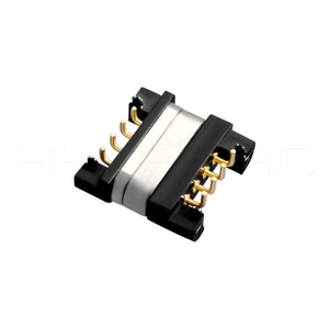 HytePro Nhà Cung Cấp Đầu Nối Kết Nối Tự Giao Phối Pin Pogo 4 Chấu Gắn Pcb Góc Phải - Product Image 2