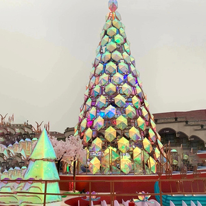 2020 vente chaude géant led artificielle boule De <span class=keywords><strong>sapin</strong></span> De Noël ornements légers extérieurs commerciaux grand arbre De Noël - Product Image 1
