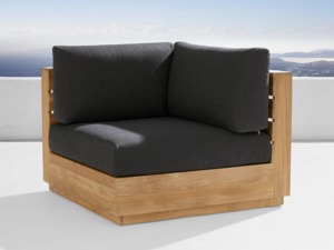 Juego de Sofás de Madera de Teca de Lujo, Estilo Clásico Nuevo para Exteriores, Hoteles, Patios, Apartamentos y Entradas - Product Image 5