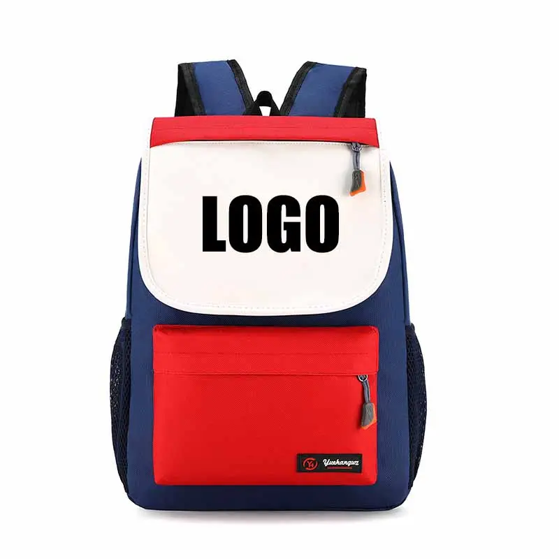 Schoolproduct Terug Naar Schoolseizoen Aan Te Passen Merk Logo Kinderen Boekentassen Multi Color Schooltassen Voor Kinderen