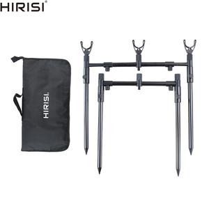 Set di Supporti per Canne da Pesca alla Carpa con 3 Poggia Canne in Borsa da Trasporto - Product Image 1