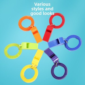 พวงกุญแจนกหวีดพลาสติกหลายสี - Product Image 3