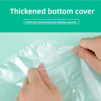 Sacs en plastique transparents pour l'emballage, sacs de courses pour supermarchés, sacs d'emballage pour fruits et légumes, sacs à emporter pour le petit-déjeuner, stock en gros