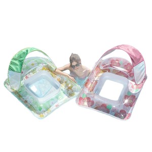 Lit flottant gonflable pour piscine, chaise longue aquatique pour hommes et femmes, en PVC épaissi, modèle LOL-1-YL-CF, Chine - Product Image 5