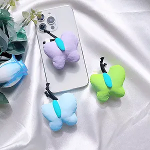 Mobile Phone Accessories As Gifts Luxury Design Phone Socket Factory Wholesale Butterfly Collapsible Grip Stand Give Gifts