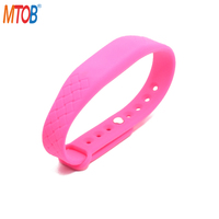 Bracelet en silicone de type 2 13,56 MHz, contrôle d'accès 216, bracelet RFID en silicone 213, bracelet NFC RFID en silicone 215