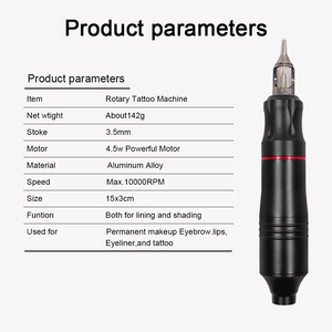 Hot Sale Portable <b>Electric</b> Tattoo Pen Device Semi Permanent Makeup Machine <b>Kit</b> for Body Art Artists - Product Image 6