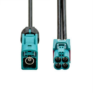 Fakra Z 수 플러그-4핀 미니 Fakra HFM 수 커넥터 차량용 케이블 어셈블리 - Product Image 3