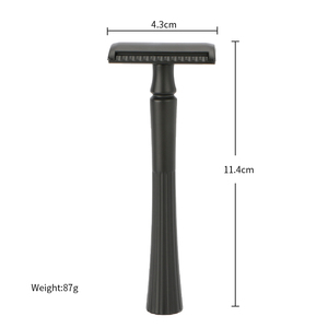 Double <strong>Edge</strong> Metal Safety <strong>Razor</strong> Long Handle Shaving <strong>Razor</strong> for Men &amp; Women - Product Image 5