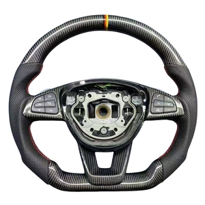 <span class=keywords><strong>Volant</strong></span> de direction de haute qualité en cuir et fibre de carbone, style business, 3 branches, 40 mm, pour <span class=keywords><strong>Mercedes</strong></span> Benz W203 W204 W205 W212 W213 CLS - Product Image 3