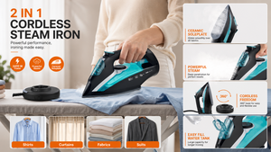 CNTRONIC Ceramic Electric <strong>Irons</strong> - Product Image 3