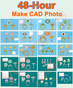 Tùy Biến Bezel Nhẫn Gra Moissanite 14K Vàng Rắn Vàng Thiết Kế Thời Trang Trang Sức Nhẫn Cưới Phụ Nữ Nhẫn Tốt - Product Image 6