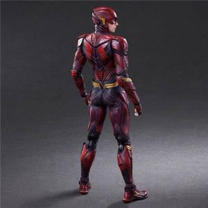 Deuxième génération <span class=keywords><strong>DC</strong></span> Justice League Comic <span class=keywords><strong>Flash</strong></span> de Xinsheng Animation Ornements de poupée en boîte mobiles en PVC faits à la main État neuf - Product Image 4