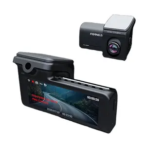 FISANG M8 Pro 3 pulgadas Dual Dash Camera Driving Vehicle Cam GPS Auto Video DVR Car Dash Camera 2K Wifi Car Recorder