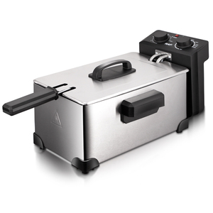 Raf 3 Lít Chất Lượng Cao Duy Nhất Thép Không Gỉ Giỏ Khoai Tây Chiên Điện Nồi Chiên Sâu - Product Image 3