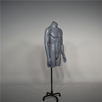 Mannequin de torse masculin de taille moyenne, pas cher, pour vêtements de sport