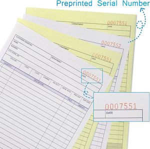 Carnet de reçus autocopiants en 2 feuillets <span class=keywords><strong>pour</strong></span> argent et <span class=keywords><strong>loyer</strong></span>, édition professionnelle reliée, résistant aux déchirures, <span class=keywords><strong>pour</strong></span> les enregistrements de <span class=keywords><strong>loyer</strong></span> et de ventes - Product Image 2