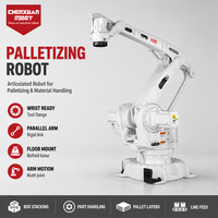 Bras de robot de palettisation multi-articulations à charge élevée, manipulateur à liaisons rigides pour l'empilage de cartons et la manutention des matériaux