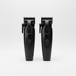 <span class=keywords><strong>Tondeuse</strong></span> à <span class=keywords><strong>cheveux</strong></span> sans fil OEM avec <span class=keywords><strong>levier</strong></span> <span class=keywords><strong>de</strong></span> <span class=keywords><strong>réglage</strong></span>, lame en acier inoxydable noir, moteur silencieux pour les professionnels <span class=keywords><strong>de</strong></span> la coiffure - Product Image 2