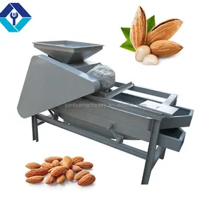 Hot selling almond cracker/macadamia nut cracker machine/sheller almond hazelnut sheller Almond Sheller Removing Machine