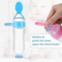 Vente en Gros : Sucette Distributrice de Fruits en Silicone pour Bébé avec 3 Sacs en Filet, Cuillère Distributrice d'Aliments pour Nouveau-né, Cuillère Pression Distributrice de Nourriture pour Bébé