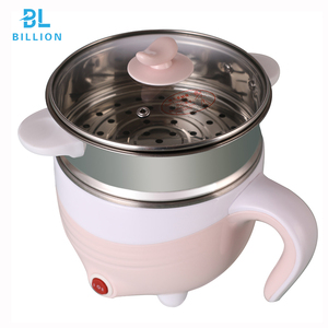 <span class=keywords><strong>Olla</strong></span> Eléctrica Multifuncional de Acero Inoxidable de 1.5L, Hervidor Eléctrico de Doble Capa, Vaporera con Tapa de Vidrio, Inalámbrica, Automática, para el Hogar - Product Image 3
