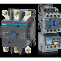 Contacteur magnétique triphasé CHINT NXC-120 à large plage de tension, bobine 24V-380V pour pompe à eau, ventilateur, armoire solaire, démarreur de moteur