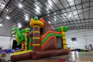 Chine fournisseur vente chaude gonflables château <span class=keywords><strong>gonflable</strong></span> pour enfants parc d'attractions jeux <span class=keywords><strong>gonflable</strong></span> maison de rebond avec toboggan - Product Image 3