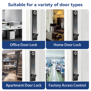 Xsdts C21 khóa cửa không thấm nước, mô hình tĩnh mạch lòng bàn tay, ứng dụng tuya, vân tay, Nhận dạng khuôn mặt, chìa khóa, thẻ IC, máy liên lạc thời gian thực - Product Image 5