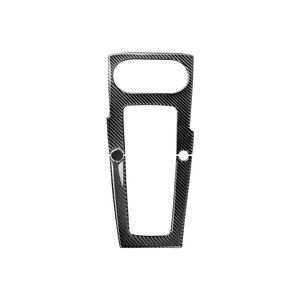 LHD 3K penutup Panel pemindah gigi serat karbon, Aksesori Interior mobil tanpa tombol mulai untuk Audi A3 8V S3 RS3 2013-2019 - Product Image 2