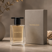 Flacon de parfum à visser 50 ml en verre, atomiseur pressurisé de luxe vide, MOQ par pièce