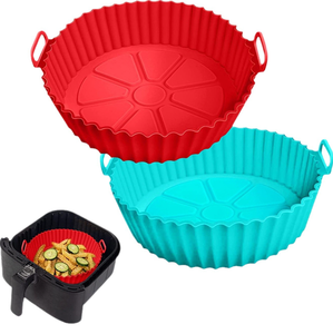 OKSILICONE <span class=keywords><strong>Accessori</strong></span> da Forno: Tappetino in Silicone Riutilizzabile per <span class=keywords><strong>Friggitrice</strong></span> <span class=keywords><strong>ad</strong></span> <span class=keywords><strong>Aria</strong></span>, Facile da Pulire, Sostitutivo della Carta Forno - Product Image 1