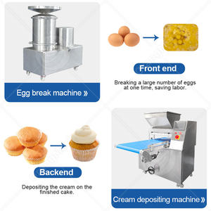 เครื่องผลิตเค้กคัสตาร์ดคัพ<span class=keywords><strong>เค้ก</strong></span>อัตโนมัติ ORME สายการผลิตอิงลิชมัฟฟิน - Product Image 6