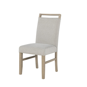 เก้าอี้ทานข้าวผ้าสีเทาอ่อน ดีไซน์เรียบง่าย ทันสมัย แข็งแรง - Product Image 6